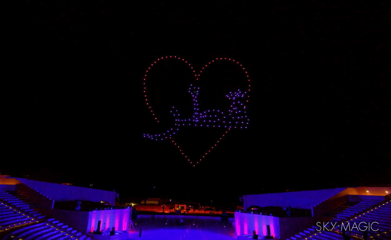 Magic Drones Sky Magic Presents Qatar’s First Live Drone Show - Fintech News UAE