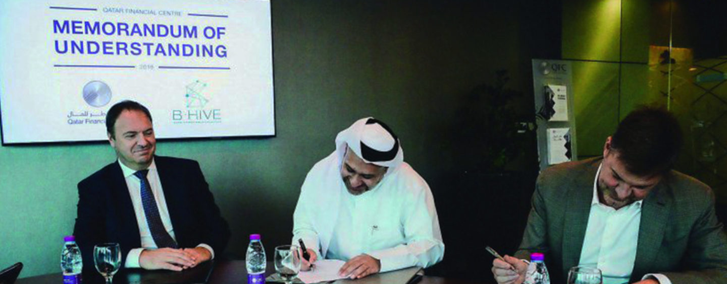 Qatar Financial Centre Partnering Up with B-Hive to Develop Fintech Industry in Qatar