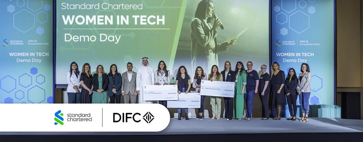 Standard Chartered Women in Tech:  The Top 3 UAE Women Entrepreneurs in DIFC